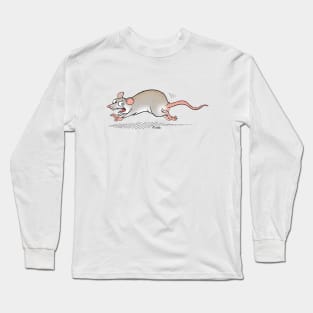 Rat On The Run. Long Sleeve T-Shirt